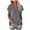 ZBGray16, variant on MIXUE Boho Tops For Women Summer Lace Trim Solid Color Round Neck Short Sleeve Slim T-shirts Streetwear,Pink,XL