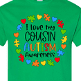thumbnail image 4 of Inktastic I Love My Cousin Autism Awareness T-Shirt, 4 of 5