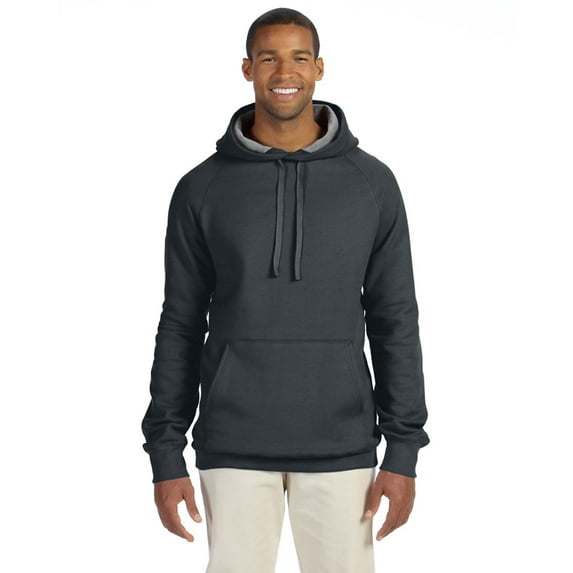 Branded Hanes 72 oz Nano Pullover Hood - VINTAGE BLACK - 3XL (Instant Saving 5% & more on min 2)