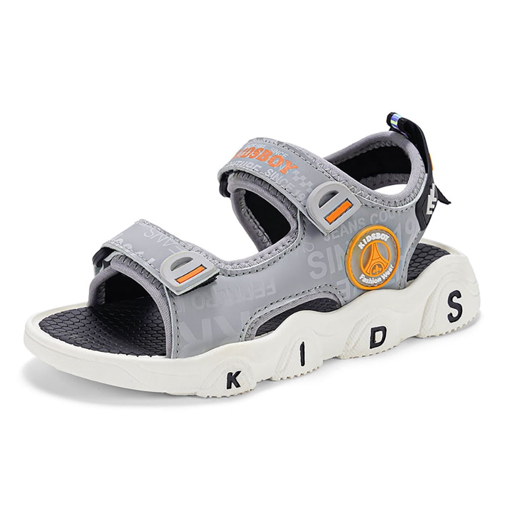 HOLIDAY SUMMER CASUAL WALKING TODDLER BOYS OPEN TOE SANDALS KIDS BEACH SHOES SZ 