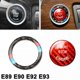 thumbnail image 2 of Replacement Engine Switches Power Ignition Button Trim Decoration for E90 Engine Start Stop Button Cover Trim Sticker, 2 of 5