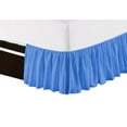 thumbnail image 2 of 100% Egyptian Cotton 1 PCs Ruffled BedSkirt 15 inches (Light Blue,Twin Xl), 2 of 5