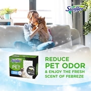 Swiffer Hair Magnet Heavy Duty Pet Refills, Odor Defense, 32 Count
