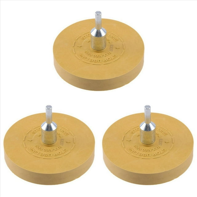 3X Removedor de CalcomaníAs para Coche,Removedor de Goma NeumáTico, PelíCula de Rueda, EliminacióN de Pegamento, Borrador, Placa, Raspador, Limpiador Pintura, Herramienta de Pulido