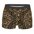 thumbnail image 3 of Leopard Fur Ethnic Tribal Geometric Underwear Male Sexy Print Boxer Shorts Panties Briefs Soft Underpants, 3 of 7