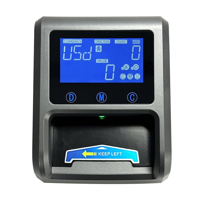Mini Portable Multi-Currency Money Counter with Battery for Banknotes