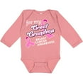 thumbnail image 3 of Inktastic For My Great Grandma-Breast Cancer Awareness Boys or Girls Long Sleeve Baby Bodysuit, 3 of 5