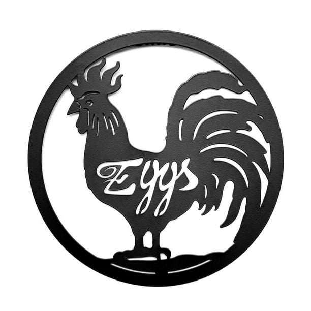 CHOMOEN Black Metal Animals Wall Decor Minimalist Wall Art Black Wire