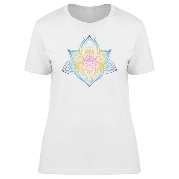 Boho Gradient Mandala Tee Women's -Image by Shutterstock