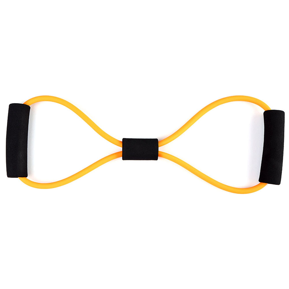 8 Shaped Resistance Bands Exercise Cords Chest Stretch Yoga Training