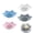 Multicolor-4PCS, variant on Silicone Soap Dishes with Draining - Lotus Shaped Bathroom Bar Soap Holder for Shower - Soap Tray for Kitchen Sink - Floral Shape Soap Saver for Counter Bathtub(1Pack-Blue)