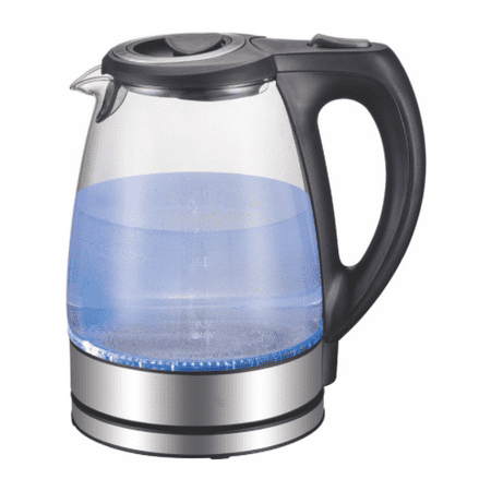 

1500W Electric Kettle with SpeedBoil Technology 1.7L Wireless Charging with LED Light Food-grade High Borosilicate Glass Automatic Shut-off and Anti-dry Protection F134309