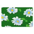 thumbnail image 1 of Your Bathroom's Best Friend Non-Slip, Super Absorbent Daisy Bath Rug, 1 of 5