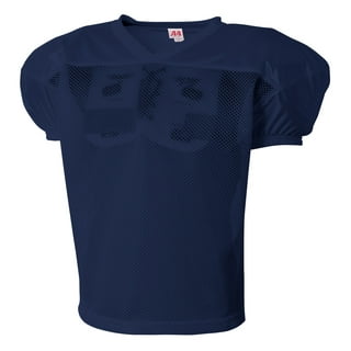 American Football Jersey Practise Scrimmage Youth Large 14-16 Blue