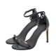 thumbnail image 4 of Zapatos de mujer Moda Color sólido Minimalistic Glitter Flock Thin Band Sexy Temperament Sandalias de tacón alto Wmkox8yii hfjk2082, 4 of 5