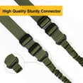 thumbnail image 3 of Two Points Rifle Sling with Length Adjuster Traditional Sling with Metal Hook for Outdoors, 3 of 5