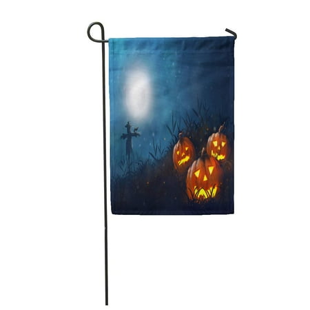 Nudecor Scarecrow Halloween Night Farm Dark Fantasy Painting