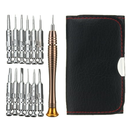 Elfeland 16 in 1 Screwdriver Set Repair Tools Kit For Electronics PC Laptop Sunglasses Mobile Phone