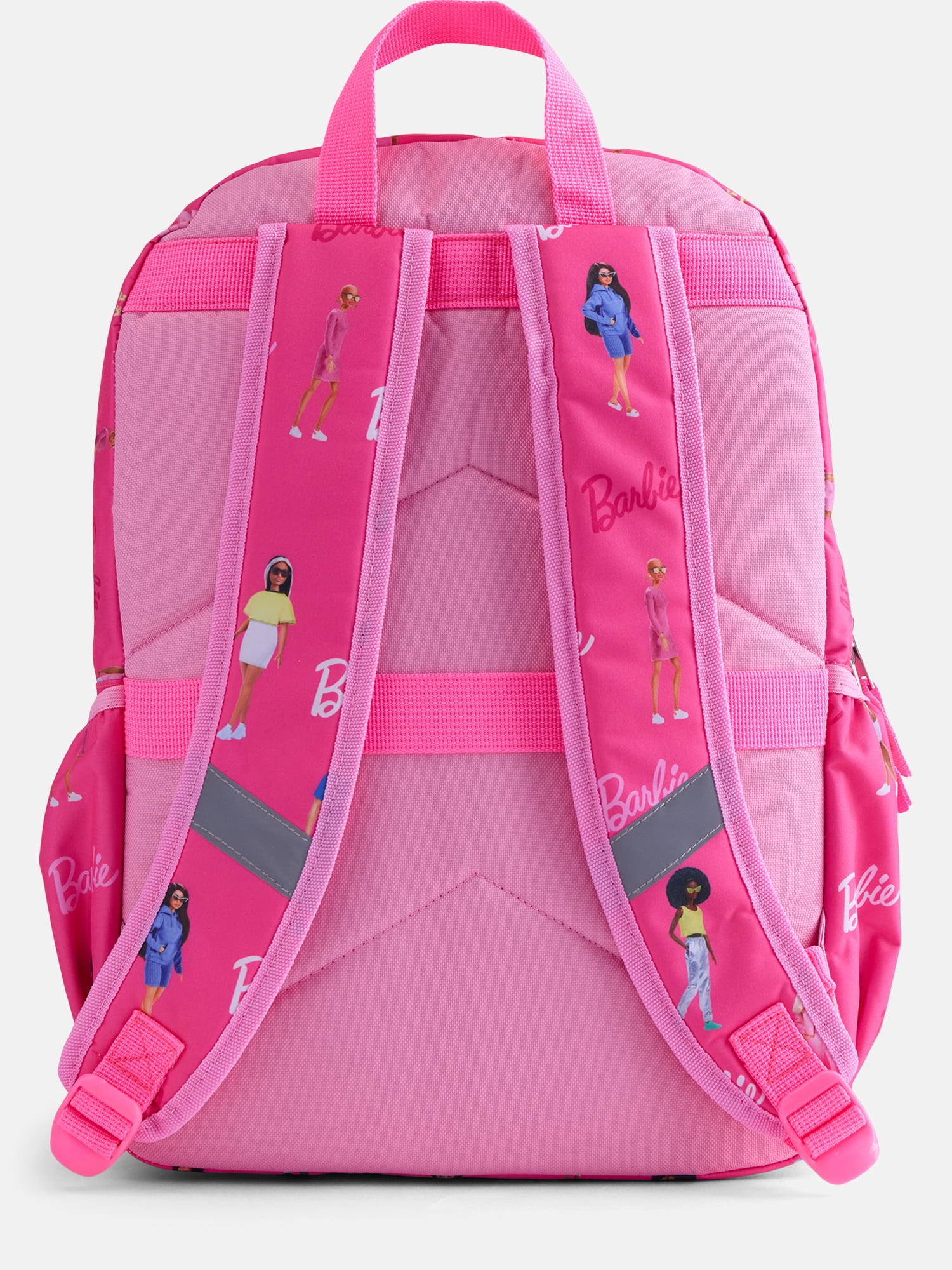 Barbie Kids' 17" Fun Day Print Laptop Backpack, Pink
