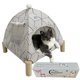 thumbnail image 1 of Casa Tienda para Gatos Nockovi 2 en 1 Elevada, Portátil para Interior y Exterior, 1 of 6
