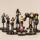 thumbnail image 1 of Figuras de acción de One Piece, 9 piezas, Pvc, Luffy, Nami Zoro, colección, conjunto completo, gran oferta Gong Bohan LED, 1 of 1