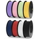 thumbnail image 1 of Filamento para impresora 3D ELEGOO Mate PLA de 1,75 mm, 8 colores, 2 kg, 1 of 5