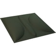 thumbnail image 6 of Ekena Millwork 19 5/8"W x 19 5/8"H Saturn EnduraWall Decorative 3D Wall Panel, UltraCover Satin Hunt Club Green (Covers 2.67 Sq. Ft.), 6 of 6