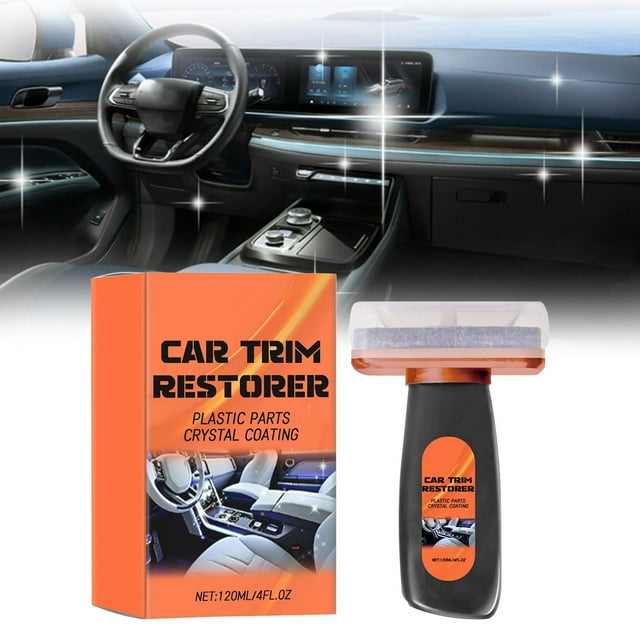 Experience Unmatched Car Interior Transformation With Our Auto Decoration Gel 120ml Car Cleaning Wipes Interior Leather Car Protective Film Clear Car Protector for Dogs Window Car Cleaning Brush with