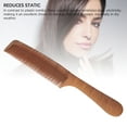 thumbnail image 4 of Wooden Comb, Wooden Anti Static Comb Universal Portable 2 Pcs  for All Hair Type, 4 of 7