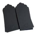 thumbnail image 4 of 100 etiquetas de regalo en blanco, resistentes a las arrugas, resistentes a las rasgaduras, etiquetas de papel Kraft gruesas, etiquetas huecas de Negro Colco Etiquetas colgantes, 4 of 8