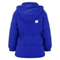 thumbnail image 4 of Vedolay Women's Winter Warm Coats Open Front Knit Coat Shrugs for Women Blue,M, 4 of 4