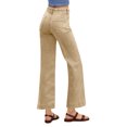 thumbnail image 3 of High Waist Women Casual Wide Leg Denim Pants Cropped Baggy Ankle Jeans with Pocket, 3 of 6