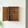 thumbnail image 6 of lanema Entryway Key Storage Box Wall Mounted Wood Dustproof Hook Organizers, 6 of 10