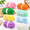 Pastel Candy, variant on 8 Skein Chunky Chenille Yarn Set Earthy Tones For Hand Knitting and Crocheting