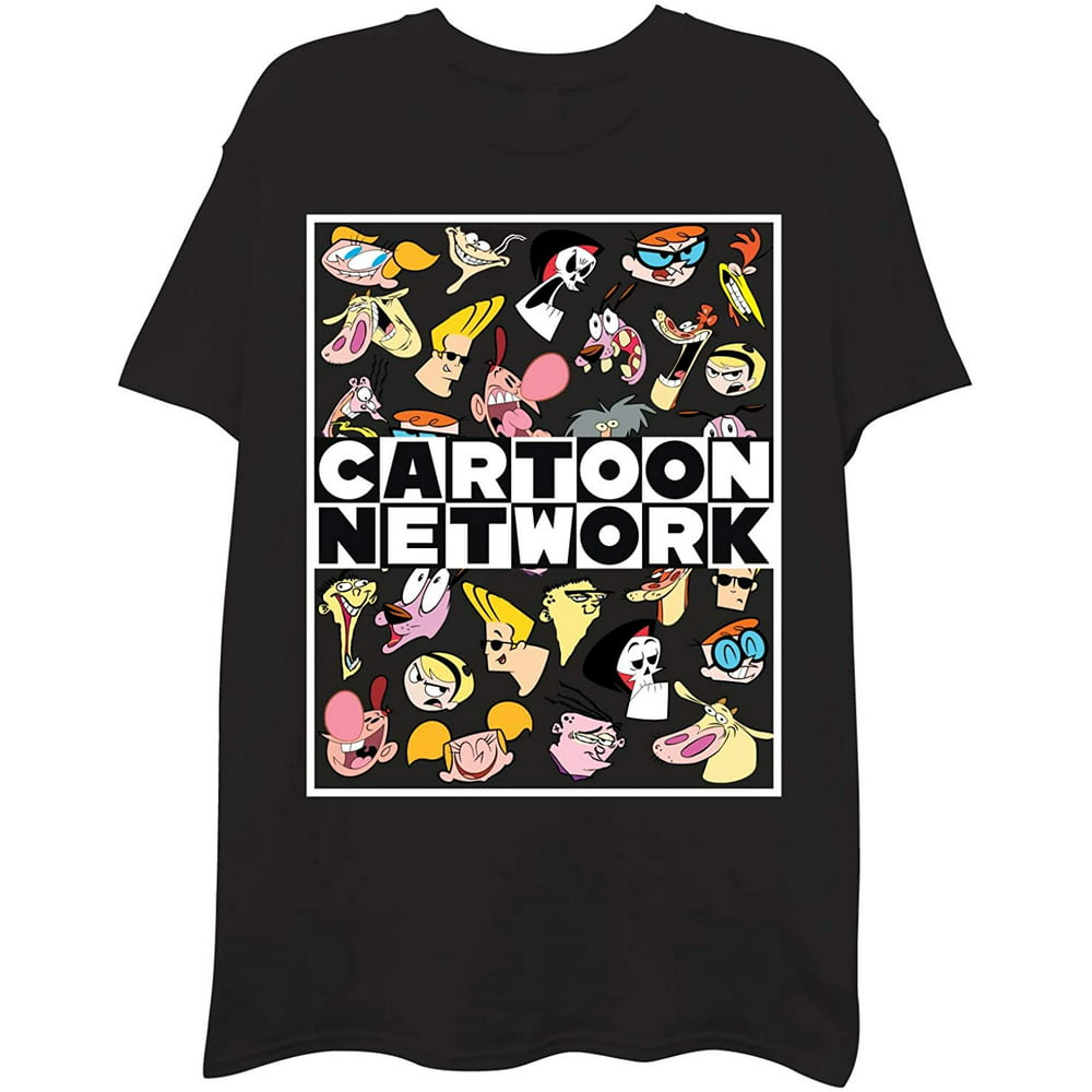 Cartoon Network Mens Throwback Shirt Jonny Bravo Dexters Laboratory Ed Edd And Eddy Tee 