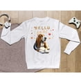 thumbnail image 5 of Hello Fall Basset Hound Enjoys Warm Campfire Autumn Night Bright Moon Sweatshirt Unisex Merch Bassets Dog Breed Lovers Gifts Idea - 01008, 5 of 6