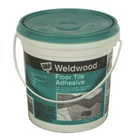 Dap Weldwood Floor Tile Adhesive Clear Gallon
