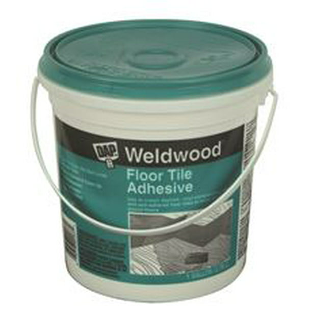 Dap Weldwood Floor Tile Adhesive Clear Gallon - Walmart.com - Walmart.com