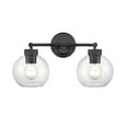 thumbnail image 7 of Millennium Lighting 99102 Jonatan 2 Light 16" Wide Vanity Light - Black, 7 of 7
