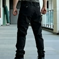 thumbnail image 3 of Pantalon de Randonnée Homme, Pantalon Cargo pour Homme avec Poches, Pantalon Homme Poche Eau Ripstop Pantalon de Randonnée Léger Cargo Pêche Pantalon Militaire, Pantalon Léger Homme, Pantalon 3/4 Homme, 3 of 4