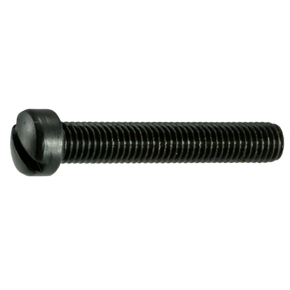 #8-40 x 1" Black Oxide Slotted Fillister Head Gun Screws (5 pcs.)