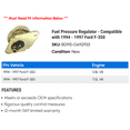 thumbnail image 2 of Fuel Pressure Regulator - Compatible with 1994 - 1997 Ford F-350 1995 1996, 2 of 2