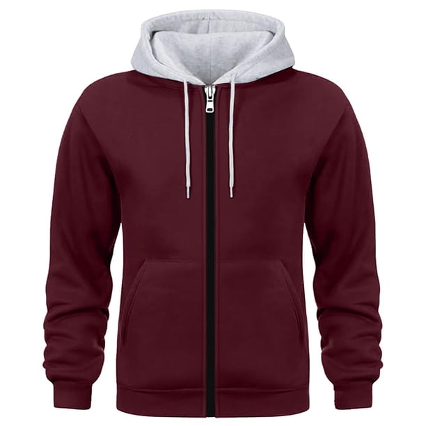 pstuiky Camisas casuales de manga larga para hombre, Sudadera deportiva de manga larga con capucha y bolsillos múltiples para hombre, estilo cargo, informal, para entrenamiento camisetas de hombre m