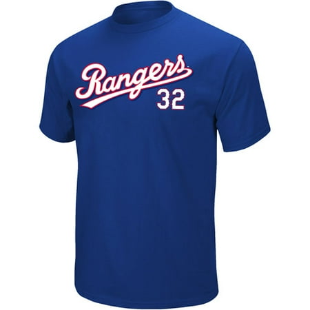 MLB - Big Men's Texas Rangers #32 Josh Hamilton Tee