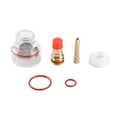 thumbnail image 4 of WP Copa de Vidrio para Antorcha, Antorcha de Soldura lente de Gas Collet Copa de Vidrio Kit de Accesorios para Antorcha de Soldadoura Tig para WP-17/18 26, 4 of 7