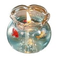 thumbnail image 2 of Rewenti Mini Fish Tank Candle Decor Cute Decorative Candles for Home Trendy Cozy Room Floating Fish Tank Candles, 2 of 6