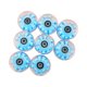 thumbnail image 2 of Soidarity 8 piezas de componentes de ruedas de patín, accesorios de mejora de deporte en línea de repuesto, ruedas de patines de ruedas brillantes, Ropa Deportiva, Zapatos Iluminación azul Soidarity OD025468-03, 2 of 6