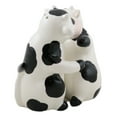 thumbnail image 5 of Ceramic Bovine Love Holstein Cows Couple Dancing Salt And Pepper Shakers Set, 5 of 10