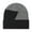 Black, variant on PureCasa Knit Skull Cap Unisex Warm Stocking Hats for Men Women Fashion Color Block Winter Beanie Hat Cuffed Hat for Running Cycling Snow Ski Beanie