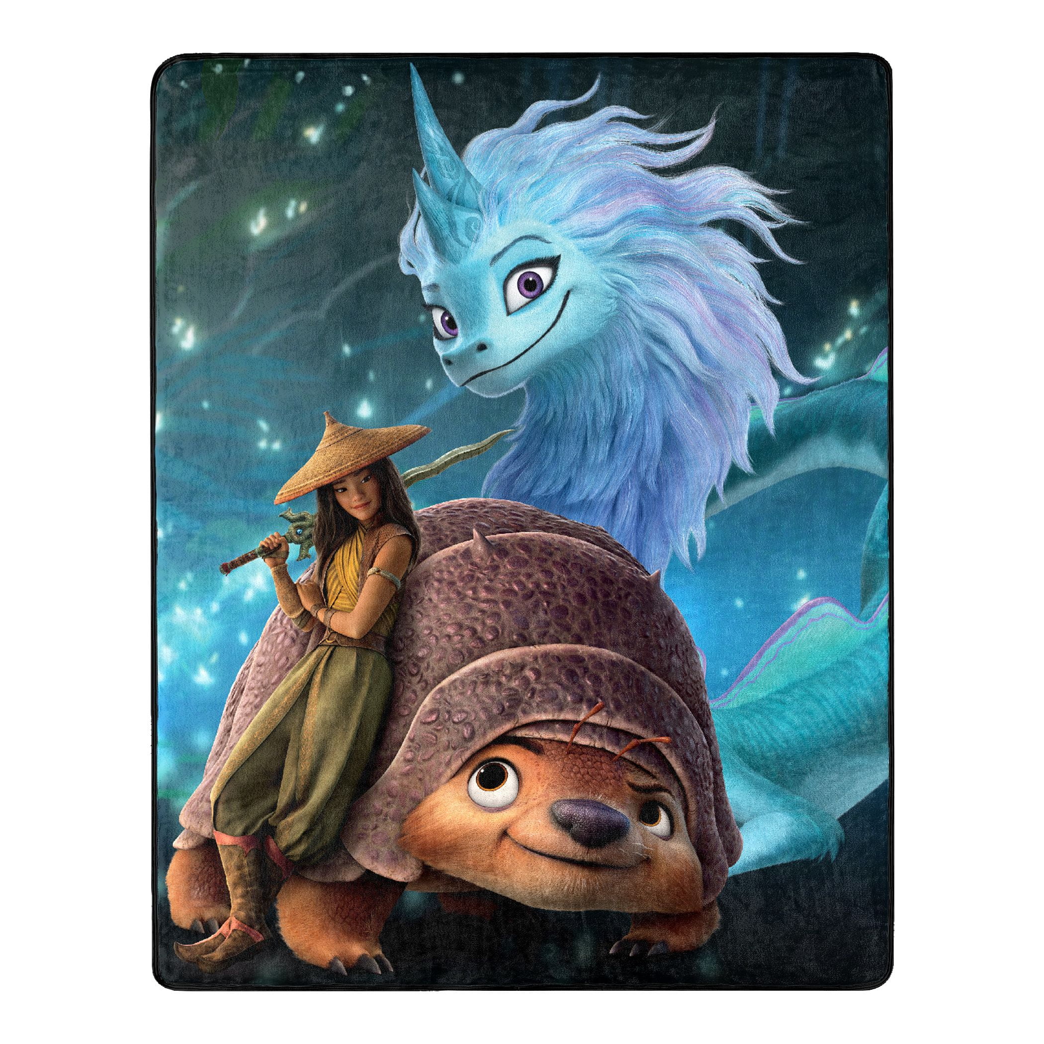 Raya and the Last Dragon, Save the World Silk Touch Throw Blanket, 40